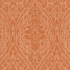 Architects Paper|Orange damask wallpaper with a fabric look|Damask