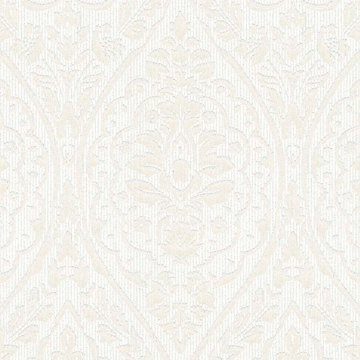 Architects Paper|Papel pintado motivos damasco color crema efecto textil|Papel Pintado
