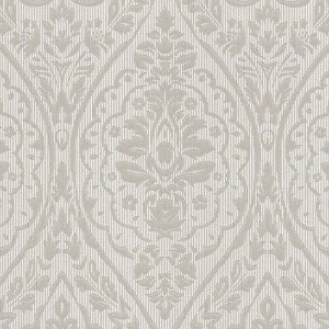Architects Paper|Beige and brown damask wallpaper with fabric texture|Fabric Imitation