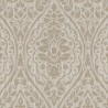 Architects Paper|Beige and brown damask wallpaper with fabric texture|Fabric Imitation