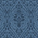 Architects Paper|Papier peint à motifs damassés bleu effet textile|Imitation Tissu