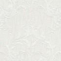 Architects Paper|Papier peint baroque blanc crème|Damas
