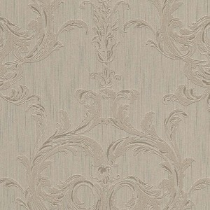 Caselio|Tapete in Textiloptik, geflammtes Blauleinen|Textilimitation