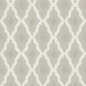 Eijffinger|Papel pintado rayas zigzag verde acuarela|Escandinavo