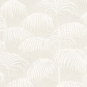 Papel pintado palmeras blanco crema - Architects Paper Tessuto II 961981