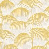 Architects Paper|Papel pintado con palmeras amarillas fondo blanco|Tropical
