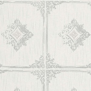 Casadeco|Papier peint à carreaux anglais verts avec bel effet textile|Carreaux