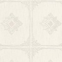 Architects Paper|Papier peint classique moderne gris clair et crème|Carreaux