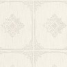 Architects Paper|Papier peint classique moderne gris clair et crème|Carreaux