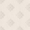 Architects Paper|Classic wallpaper with embroidered ornaments in light grey and cream|Damask