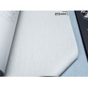 Marburg|Papier peint effet stuc rayé gris perle|Papier Peint
