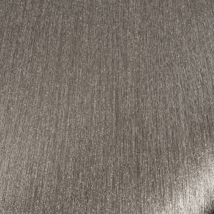 Marburg|Stucco effect striped wallpaper in silver and gold|Wallpaper