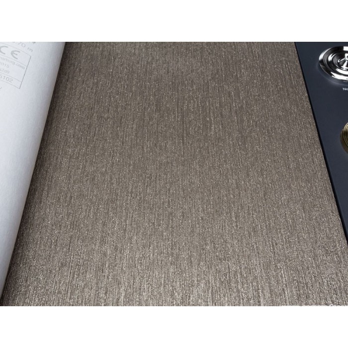 Marburg|Stucco effect striped wallpaper in gold|Wallpaper