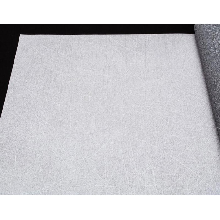 Marburg|Papier peint moderne uni gris clair et argent|Papier Peint