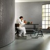 Marburg|Modern textured plain wallpaper in light grey and cream|Wallpaper