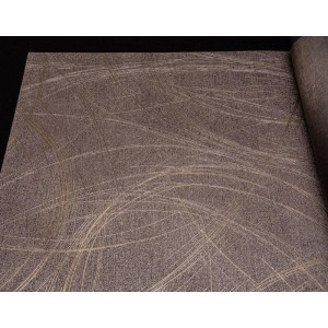 Casamance|Florale Luxus Tapete blau-gold metallische Details|Tapeten 2