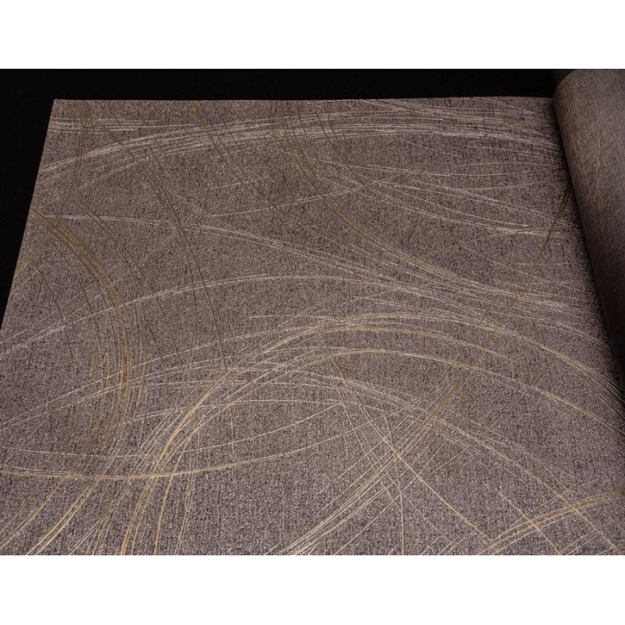 Marburg|Papier peint moderne marron et or|Papier Peint