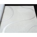 Marburg|Modern wallpaper with embossed details in off-white|Modern