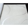 Marburg|Modern wallpaper with embossed details in off-white|Modern