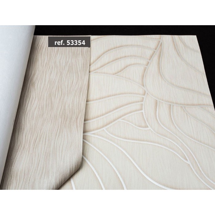 Marburg|Modern plain wallpaper in cream|Wallpaper