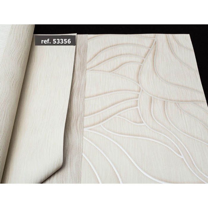 Marburg|Papel pintado moderno liso crema|Papel Pintado