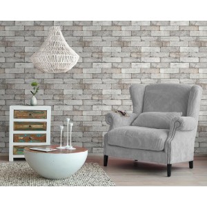 Papeldecor|Papel Pintado muro piedra gris natural|Imitacion Piedra 2