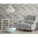 Rasch|Tapete graue und beige Ziegel|Factory IV