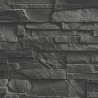 Rasch|Tapete schwarzer Schieferstein elegant und schlicht|Factory IV