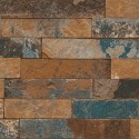 Rasch|Papier peint pierre effet rouille style industriel|Factory IV