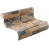 Rasch|Papier peint pierre effet rouille style industriel|Factory IV