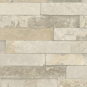 As Creation|Papier Peint mur rustique en pierre naturelle|Imitation Pierre