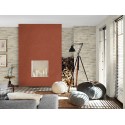 Rasch|Papier peint brique blanche design loft moderne|Factory IV