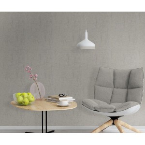 Papeldecor|Textiltapete für Wohnzimmer mit flauschigen Blumen in Beigetönen|Tapeten 2