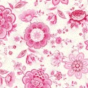 Pip Studio|Papier peint grandes fleurs roses et fond blanc|Papier Peint