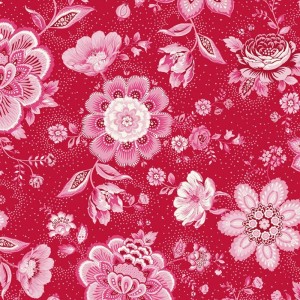 Eijffinger|Beige burlap floral wallpaper|Floral