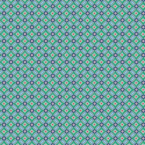 Caselio|Retro circle wallpaper ins style blue|Circles