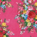 Pip Studio|Tapete mit Feldblumensträußen, weißer Hintergrund|Tapeten