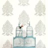 Pip Studio|White wallpaper with golden floral ornaments|Damask