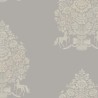 Pip Studio|Papel pintado damasco beige con motivos ornamentales dorados|Damasco