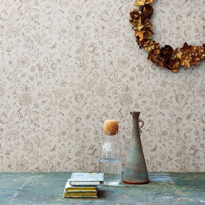 Papel pintado animales del bosque y flores - Pip Studio Pip Studio 4 375011