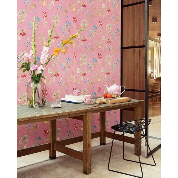 Pip Studio|Papier peint rustique avec fruits et plantes|Papier Peint