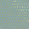 Pip Studio|Light blue wallpaper with metallic gold insects|Wallpaper
