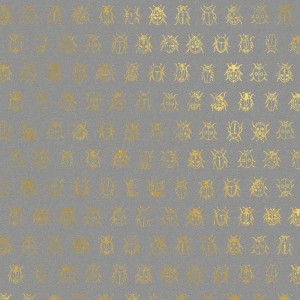 Casamance|Wallpaper geometric mosaic ash green|Minimalist