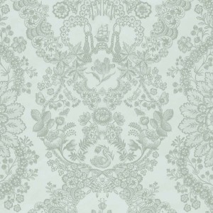 As Creation|White rosebud wallpaper texture|Wallpaper