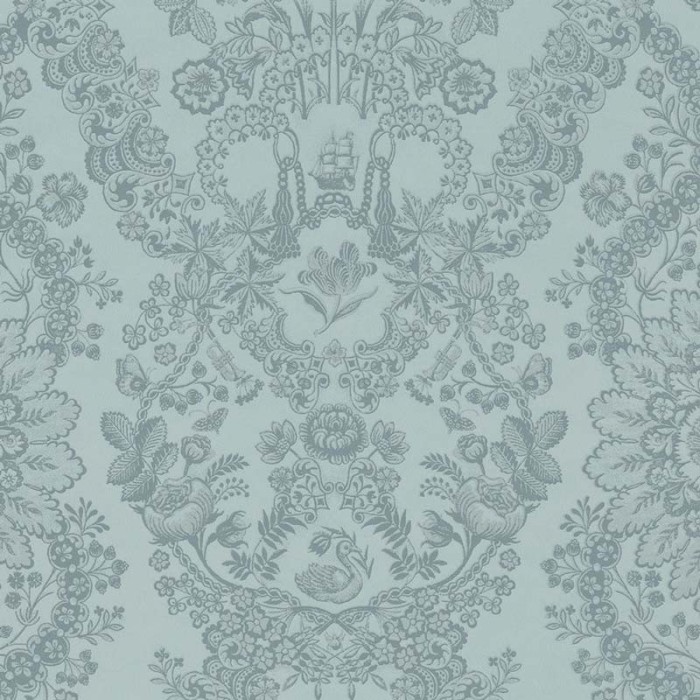 Pip Studio|Papel pintado clásico verde, estilo barroco|Papel Pintado