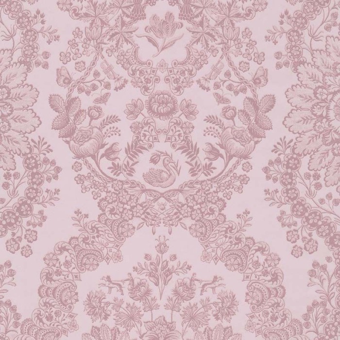 Pip Studio|Papel pintado barroco rosa|Damasco