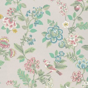 Eijffinger|Urban jungle wallpaper with tropical palms in lilac purple|Wallpaper
