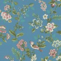 Pip Studio|Papier peint floral romantique bleu|Romantique