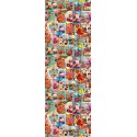 Pip Studio|Papier peint panoramique collage romantique, fleurs et oiseaux|Panoramiques