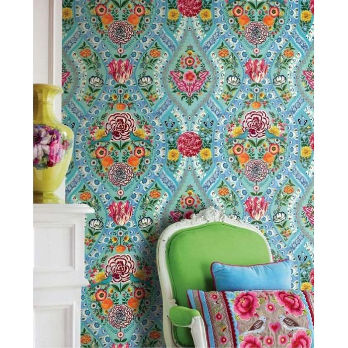 Pip Studio|Papier peint panoramique Shabby Chic floral romantique|Panoramiques